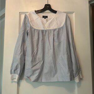 A.P.C women’s striped long sleeve top